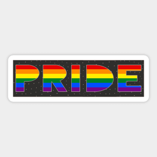 Pride (space) Sticker